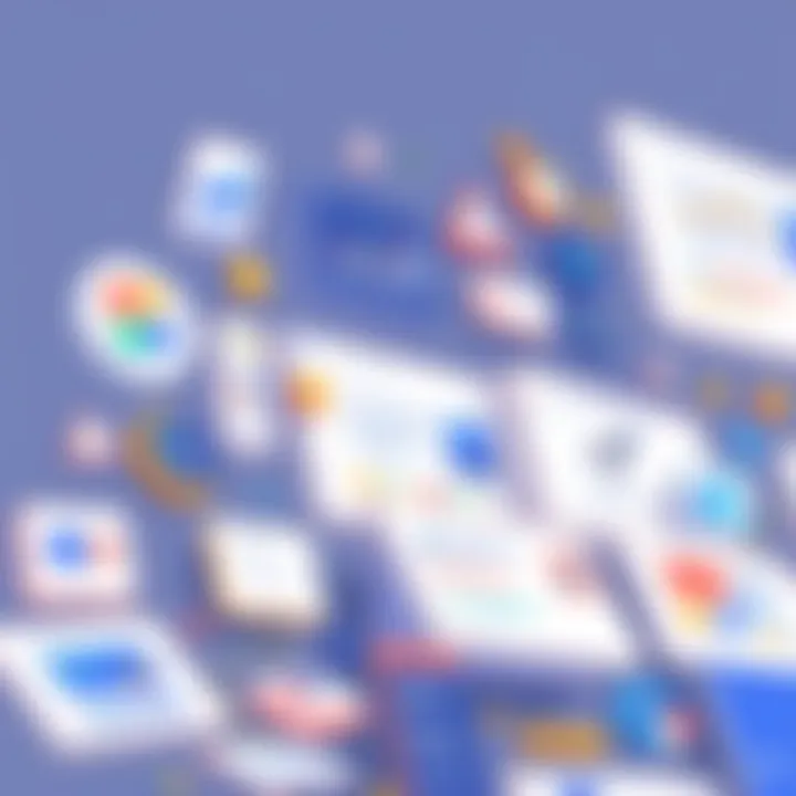 Overview of UI development tools showcasing various interfaces