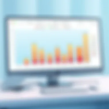 Chart analyzing results from A/B testing for improved user engagement.