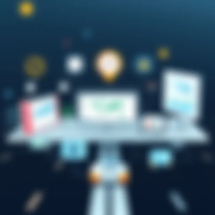 Navigating with IT Roadmap Tools Visual representation of various IT roadmap tools