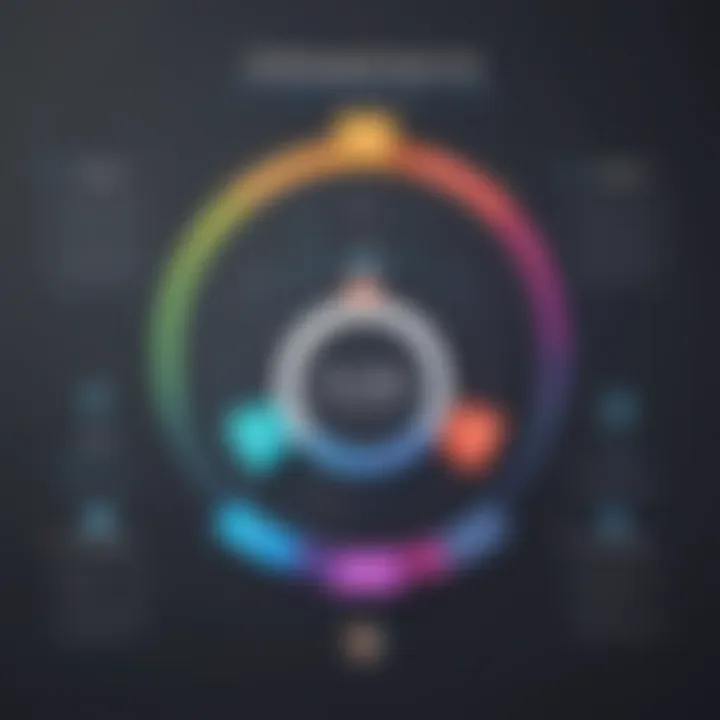 Illustration showcasing features comparison of Asana pricing tiers on AppPathway