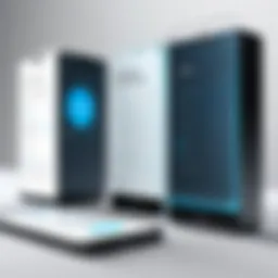 Visual representation of bank onboarding technology