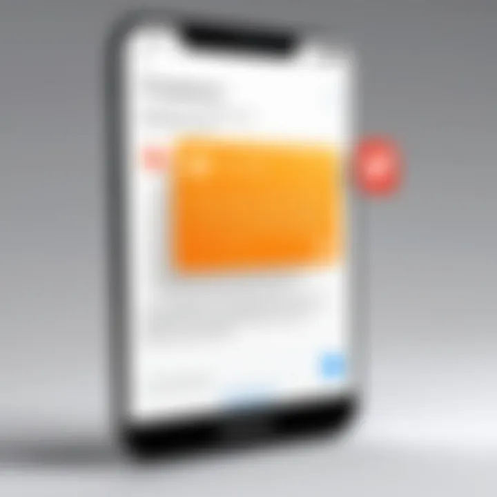 An illustration of personalized notifications being sent to app users.