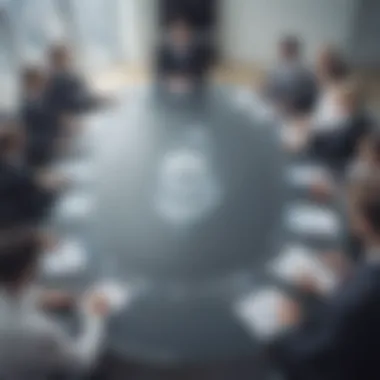 Boardroom Meeting of Top Executives Boardroom Meeting of Top Executives
