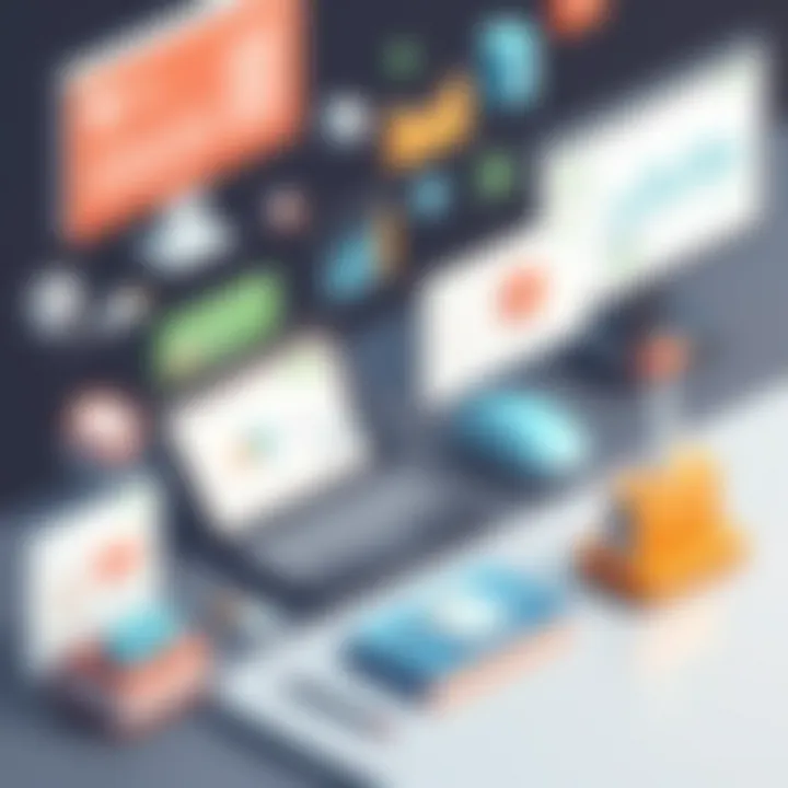 Visual representation of practical applications in UX design