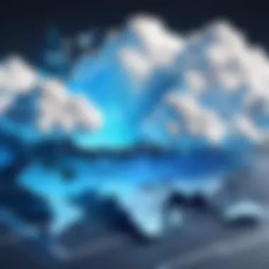 Key Players in the Cloud Industry Key players in the cloud industry showcased on a global map