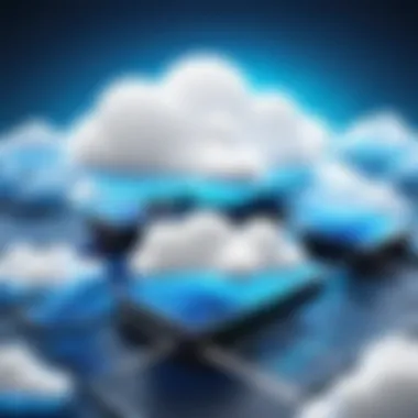 Cloud server scalability illustration