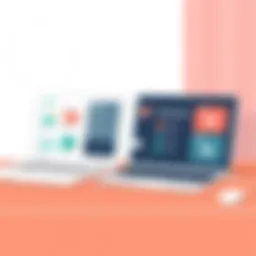 Visual comparison of ClickUp and Basecamp interfaces