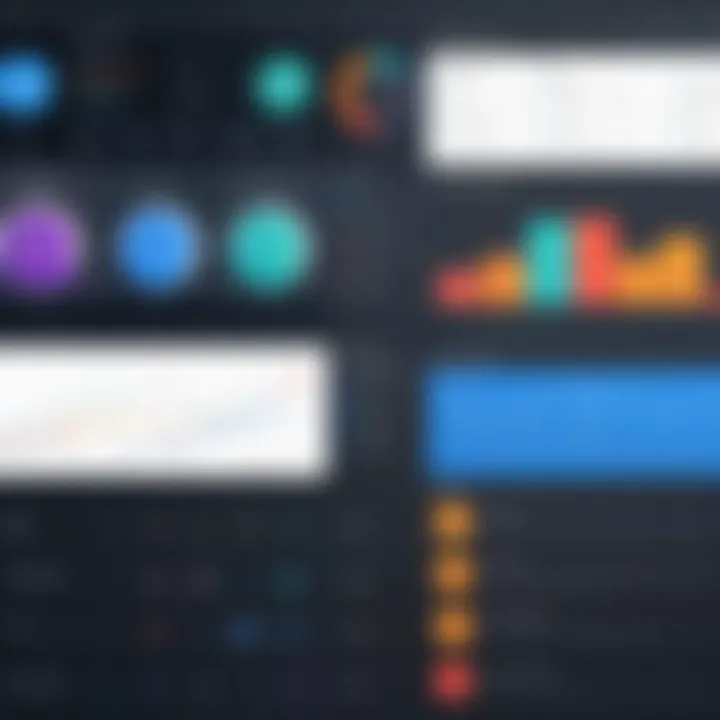 Chart comparing features of top CRM systems