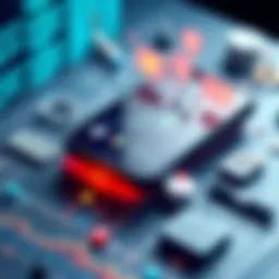 Visual representation of competitive analysis framework