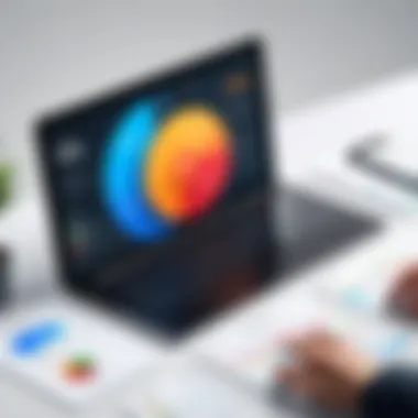 User Behavior Analytics Visualization of user behavior analytics in app development