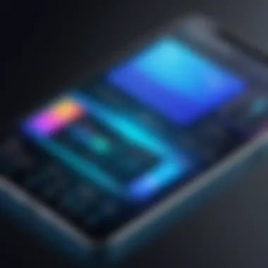 Enhanced User Experience Features A digital mockup showcasing enhanced user experience features