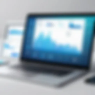 Graph depicting trends in HR software industry
