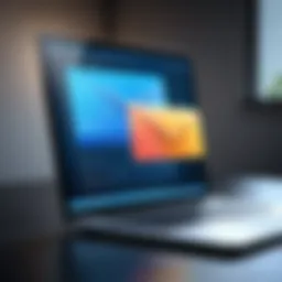 Illustration depicting email integration in applications