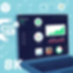 User interface of QuickBooks 2021