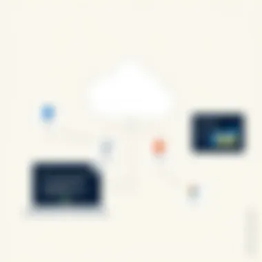 Illustration depicting the integration of Microsoft Task Tracker with other Microsoft applications.