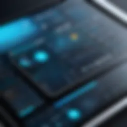 An artistic representation of user interface concepts and design elements