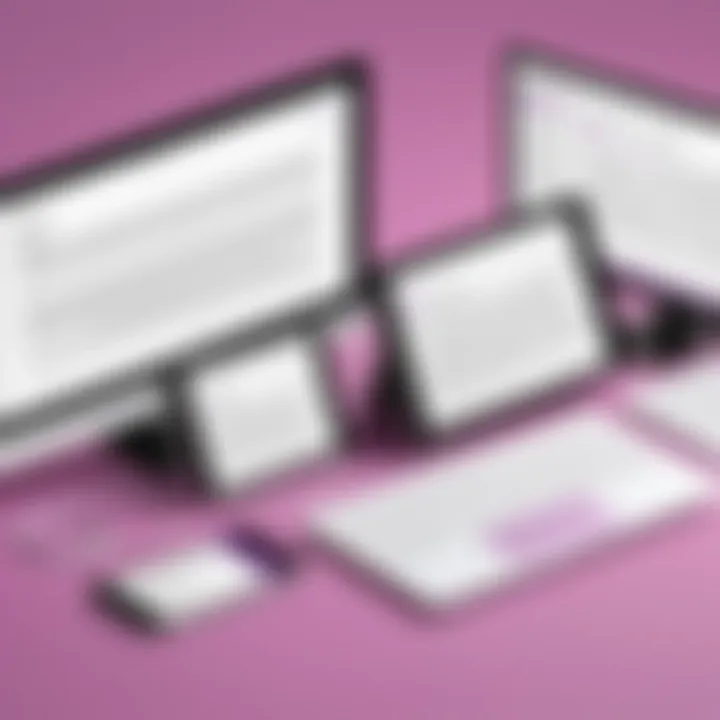 Illustration of note synchronization across multiple devices