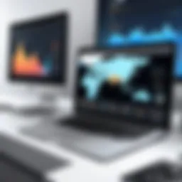 Dynamic website tour showcasing various features