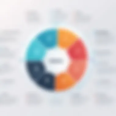 Visual representation of Asana features categorized for users