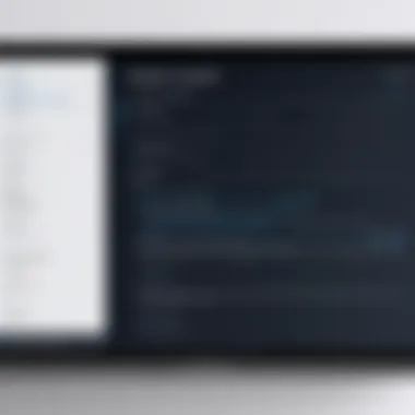 A well-structured product demo script on a digital device.