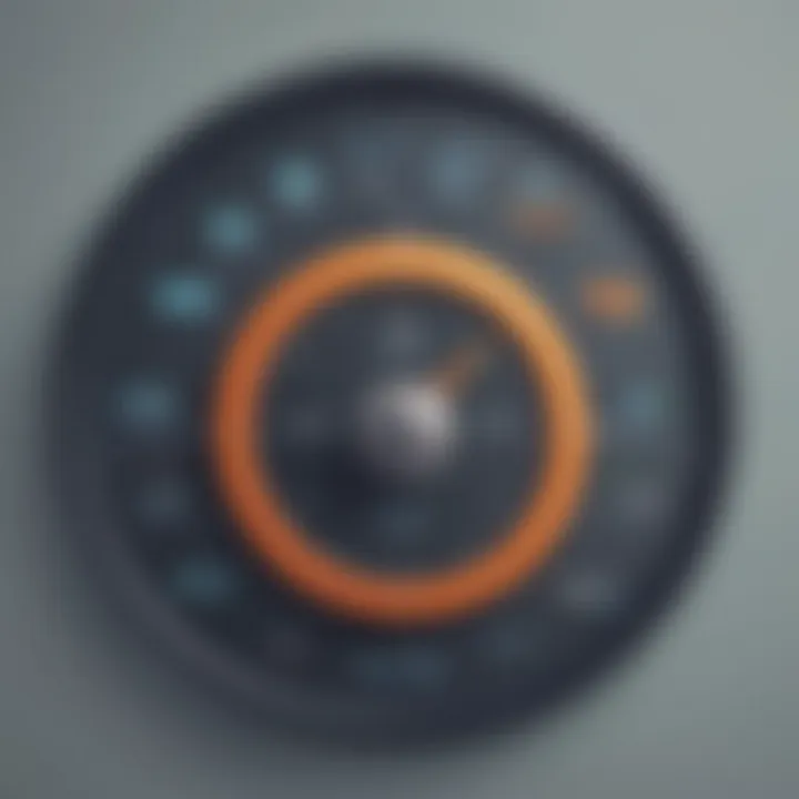 Illustration highlighting performance measurement tools for startups