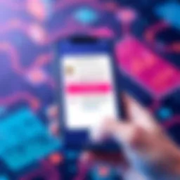 Dynamic push notification on a smartphone screen