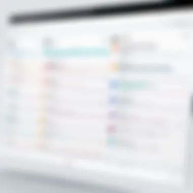 Outline of Tasks and Timelines Detailed view of tasks and timelines in Asana