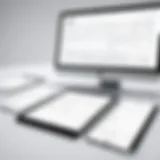 Storyboard layout for app demo video