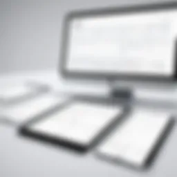Storyboard layout for app demo video