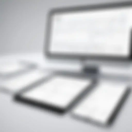 Storyboard layout for app demo video