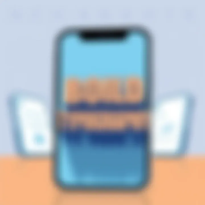 The Power of Bold Typography in Digital Design Bold typography used in an app layout to enhance readability