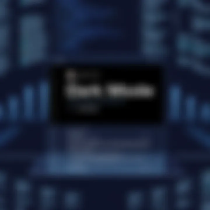 Dark Mode: A Shift in User Experience Dark mode feature displayed in a modern application interface