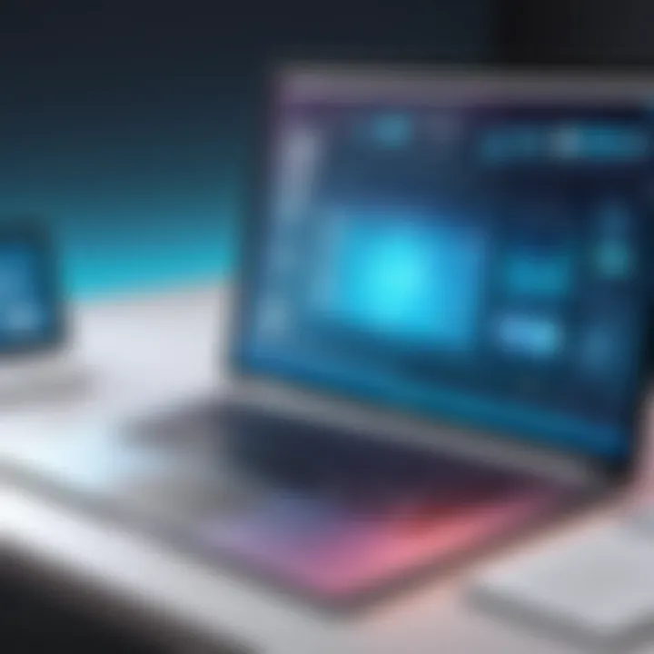 User experience design elements showcasing innovation
