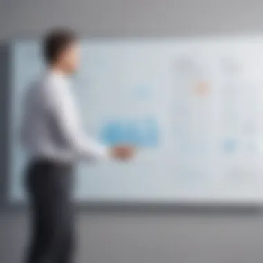 Presenting Growth Strategies Customer Success Manager presenting business growth plan