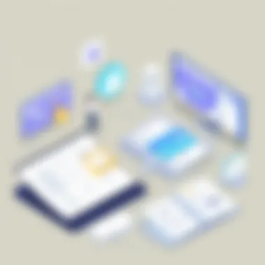 Illustration of various onboarding tools and techniques