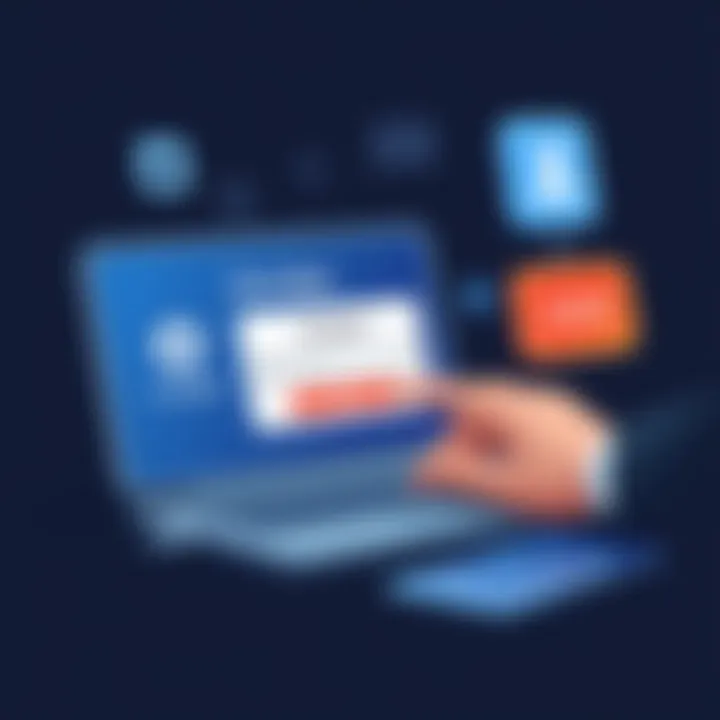 Setting Up Your DocuSign Account Illustration of setting up a DocuSign account