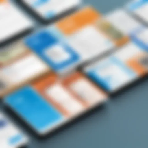 Illustration depicting merging Trello cards seamlessly