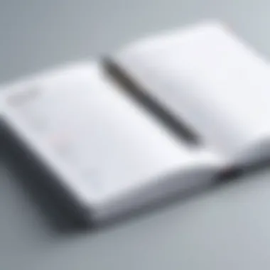 Personal Development Journal An open notebook with a pen, symbolizing personal development and self-reflection.