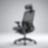 Ergonomic chair supporting posture