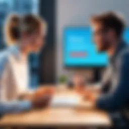 Engaging dialogue between a client and a CSM