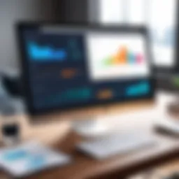 Dynamic dashboard showcasing CRM analytics