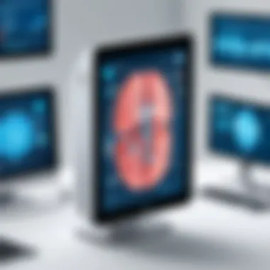 Advancements in Healthcare Cutting-edge healthcare facility with advanced technology
