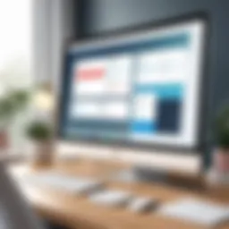 User interface of Asana showcasing task management features