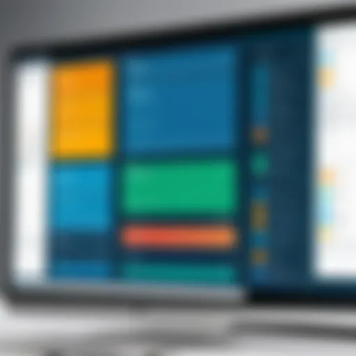 Digital Kanban Board Interface