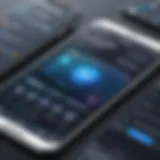 User interface of a popular no code app builder showcasing easy navigation