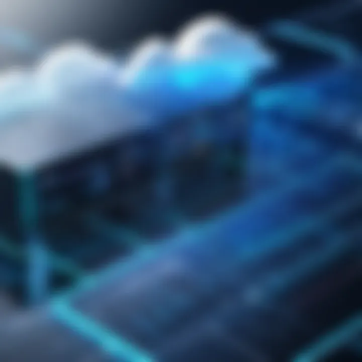 Illustration of IaaS cloud infrastructure features