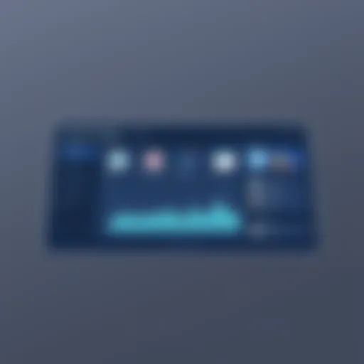 Code Automation Tools Dashboard A sleek dashboard showcasing various code automation tools.