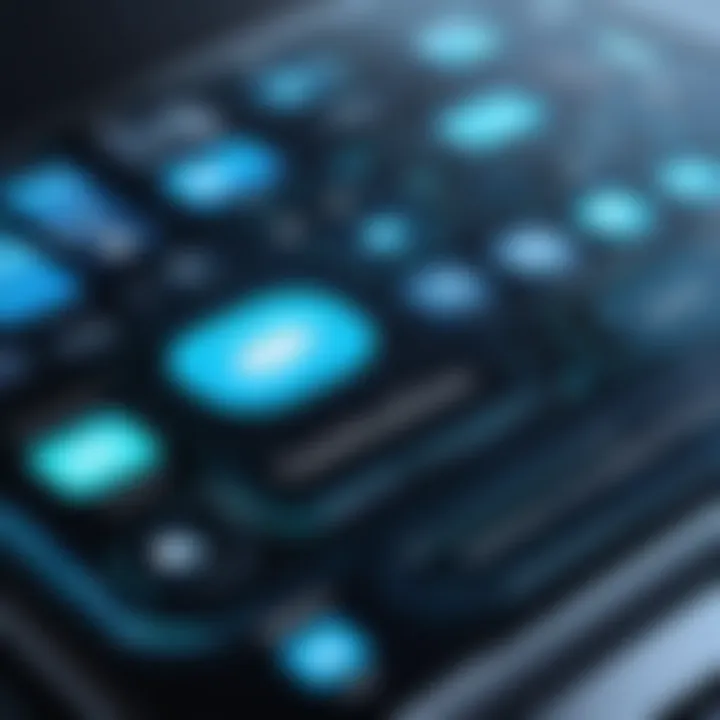 A visual representation of various communication platforms