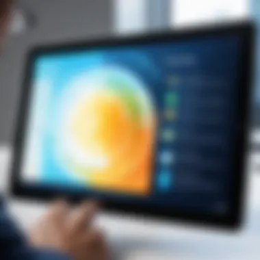Digital Display of Entrepreneurial Insights Ebook covers displayed on digital tablet screen