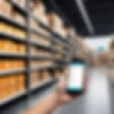 Inventory Management in a Retail Environment Real-world scenario showcasing the use of an inventory app in a retail setting